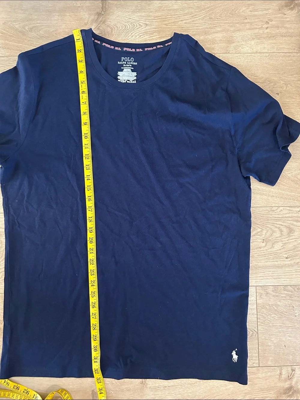 Polo Ralph Lauren 100%  Cotton Short Sleeve Crew T-Shirt, Navy, size XL, NWOT